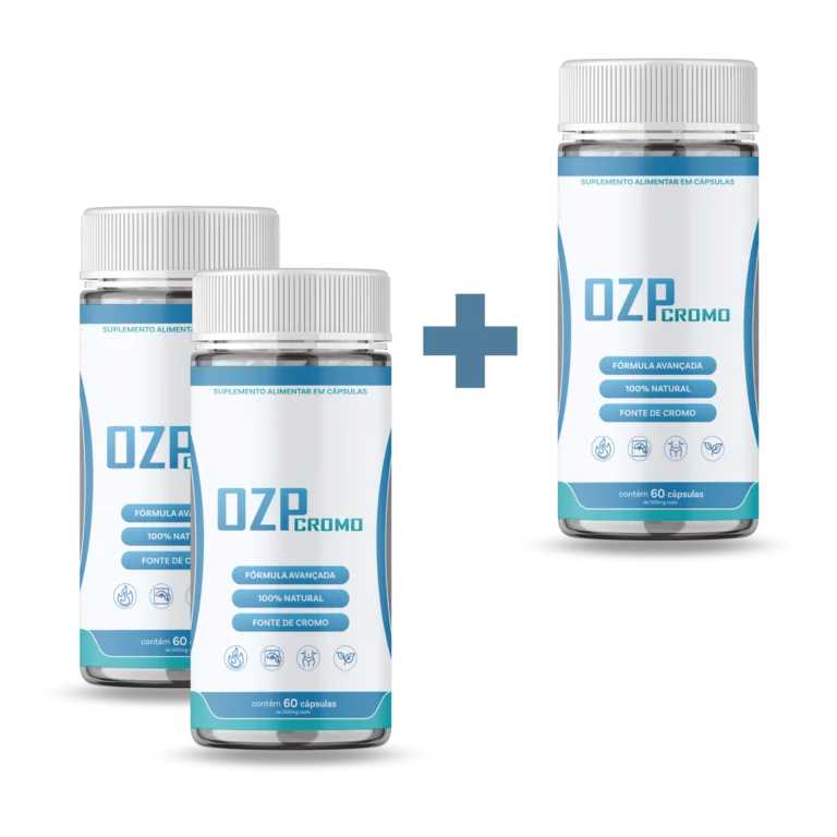Comprar 3 Potes do OZP Cromo - Emagrecedor Natural