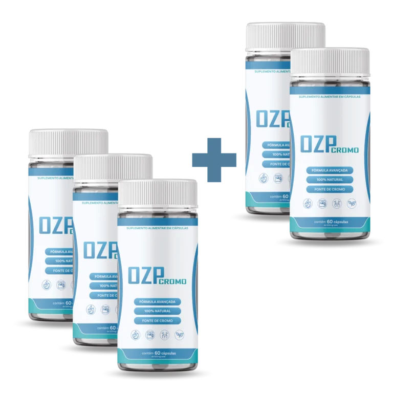 Comprar 5 Potes do OZP Cromo - Emagrecedor Natural