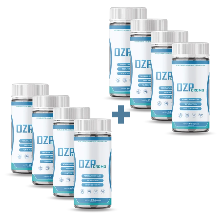 Comprar 8 Potes do OZP Cromo - Emagrecedor Natural